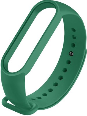 UWatch Replacement Silicone Band For Xiaomi Mi Band 5/6/7 Green F_126620 фото