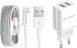 Florence 2USB 2A Lightning cable White F_134160 фото 1
