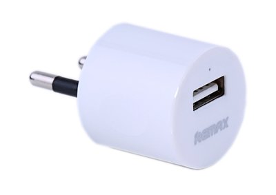 Remax 1A Wall Charger White F_44564 фото