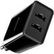 Baseus Speed Mini Dual U Charger 10.5W + Lightning Black F_139393 фото 3