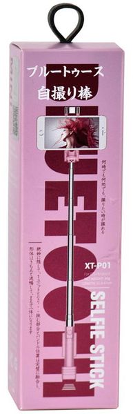 Remax XT-P01 Selfi stick Bluetooth Pink F_54185 фото