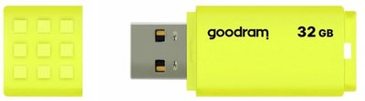 Goodram UME2 USB 2.0 32Gb Yellow F_140762 фото