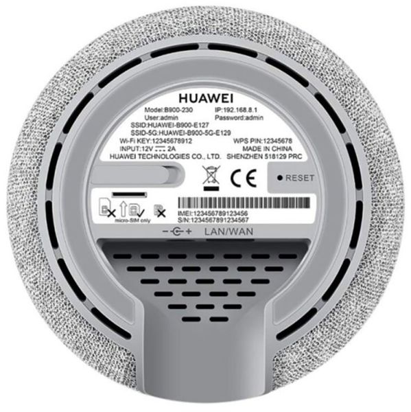 Huawei B900-230 AI Cube 4G + Smart Speaker White F_135189 фото