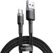 Baseus Cafule Cable USB For Type-C 3A 1m Gray Black F_138632 фото 5