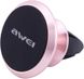 AWEI X5 Air Vent Magnet 360 Degree Rotate Car Mount Holder Rose Gold F_86262 фото 5