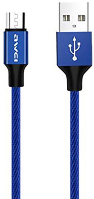 AWEI CL-98 Micro cable 1m Blue F_92045 фото