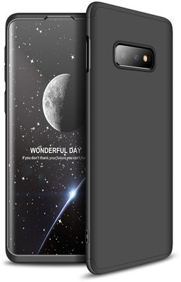 GKK 3 in 1 Hard PC Case Samsung Galaxy S10e Black F_91316 фото
