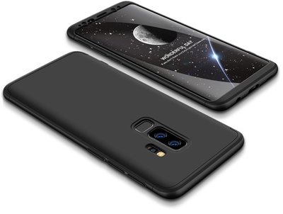 GKK 3 in 1 Hard PC Case Samsung Galaxy S9+ Black F_91334 фото