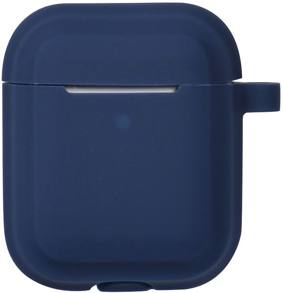 TOTO Plain Cover With Stripe Style Case AirPods Midnight Blue F_101757 фото