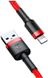 Baseus Cafule Cable Lightning 2m 1.5A Red Red F_142548 фото 2