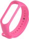 UWatch Replacement Silicone Band For Xiaomi Mi Band 3/4 Pink F_72806 фото 1
