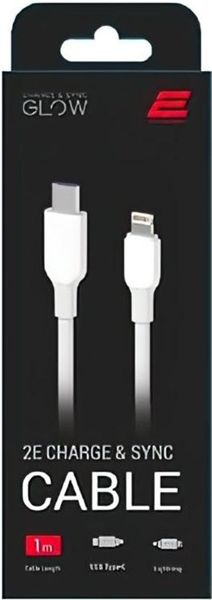 2E USB-C - Lightning Glow 1m White F_139443 фото