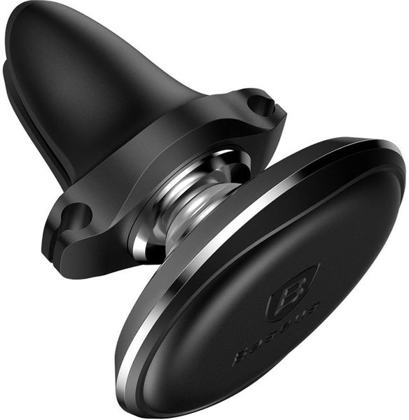 Baseus Magnetic Air Vent Car Mount Holder with cable clip Black F_54808 фото
