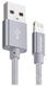 AWEI CL-300 Lightning cable 1m Grey F_87215 фото 2