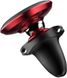 Baseus Magnetic Air Vent Car Mount Holder with cable clip Red F_54810 фото 5