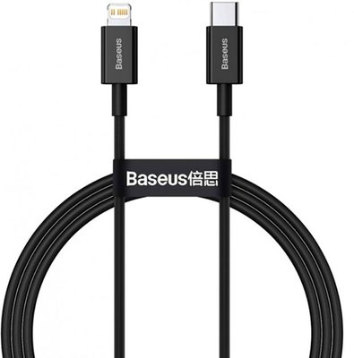 Baseus Superior Series Fast Charging Type-C to Lightning PD 20W 2m Black F_139559 фото