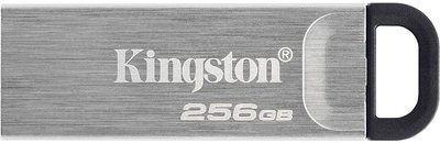 Kingston DataTraveler Kyson USB 3.2 256Gb Silver Black F_137196 фото