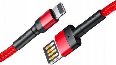 Baseus Cafule Cable Special Edition USB For iP Lighting 1m Red F_139556 фото