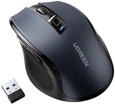 UGREEN MU006 Ergonomic Wireless Mouse 2.4G 4000DPI Silence Design F_142825 фото