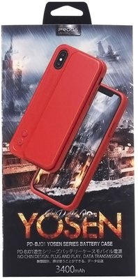 Remax Power Bank PD-BJ01 PRODA Yosen series for iPhone X 3400 mAh Red F_66923 фото