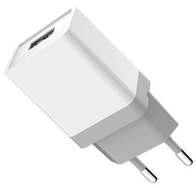 GOLF GF-U1 Travel charger + Lightning cable 1USB 1A White F_45775 фото