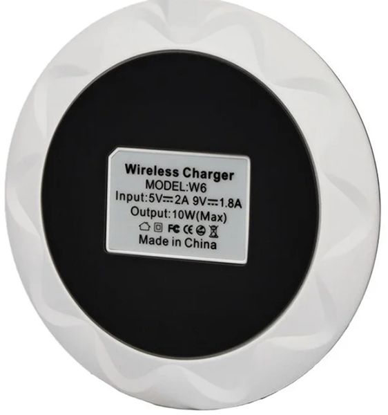 AWEI W6 Wireless charger White F_87222 фото
