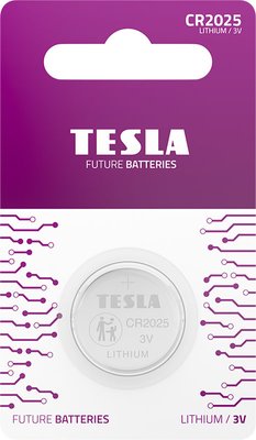 TESLA Batteries CR 2025 Blister 1 шт. F_135954 фото