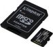 Kingston microSDHC/SDXC UHS-I Class 10 Canvas Select Plus SD адаптер 128Gb F_119815 фото 2