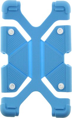 TOTO Tablet universal stand silicone case Universal 7/8" Blue F_78411 фото