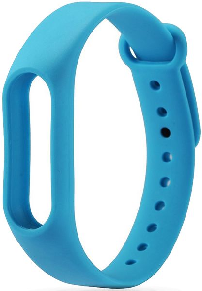 UWatch Replacement Silicone Band For Xiaomi Mi Band 2 Blue F_72790 фото