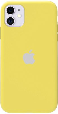 TOTO Silicone Full Protection Case Apple iPhone 11 Lemon Yellow F_102325 фото
