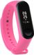 UWatch Replacement Silicone Band For Xiaomi Mi Band 3/4 Pink F_72806 фото 2