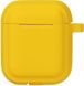 TOTO Plain Cover With Stripe Style Case AirPods Yellow F_101763 фото 3