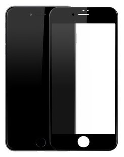 Cooyee 2,5D Full Cover Silk Printed Anti-blue lightTempered Glass Protector iPhone 7 Plus Black 45044 фото