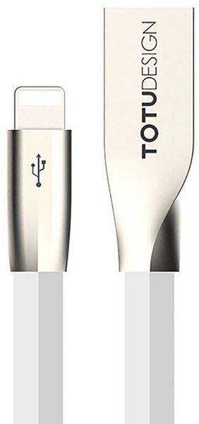 TOTU Joe Series Rhombus Lightning Cable 0.6m White 63137 фото