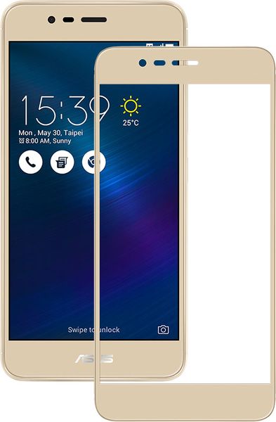 Mocolo 2.5D Full Cover Tempered Glass ZenFone 3 Max ZC520TL 5.2" Gold 51304 фото