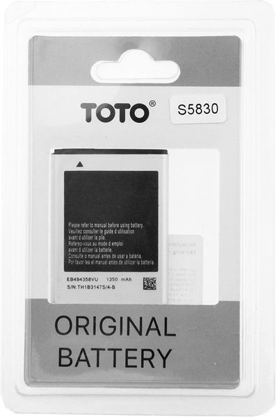 TOTO EB494358VU for Samsung Galaxy Ace 1350 mAh 86843 фото