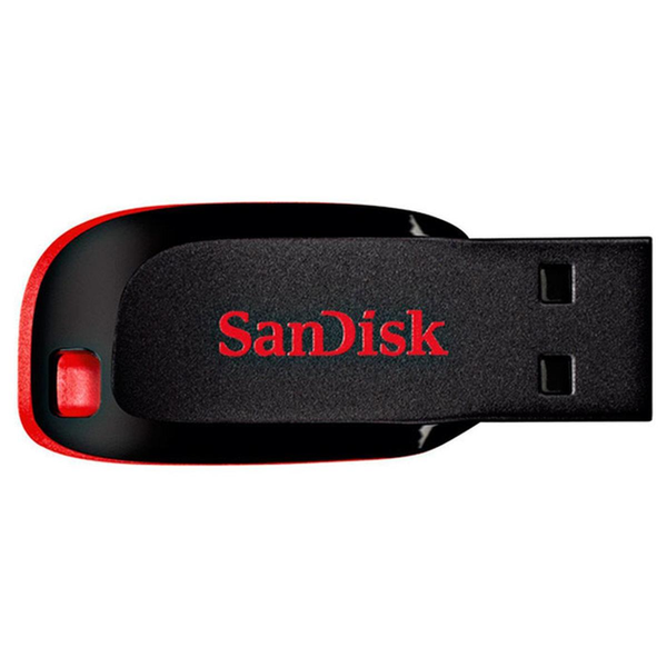 SanDisk USB Cruzer Blade 128Gb Black Red 144996 фото