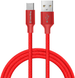 ColorWay USB - Type-C 2.4А 2м Red 143823 фото 1
