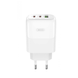 XO L139 65W GaN nitride (1USB-A 45W+2USB-C 65W) fast charging White 144720 фото 1