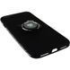 SHENGO Soft-touch holder TPU Case iPhone 8 Black 54288 фото 3