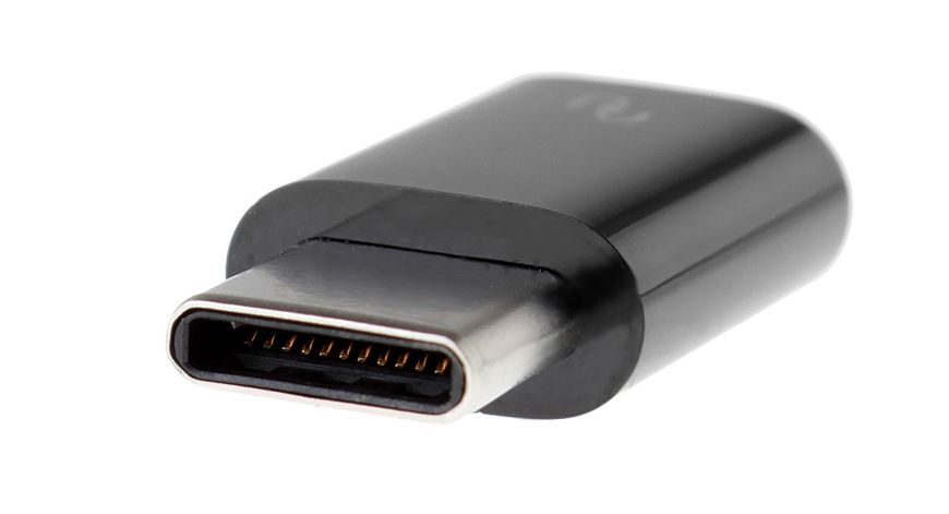 Xiaomi Micro USB to Type-C Converter Black 46108 фото