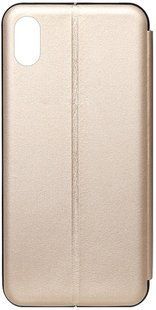 TOTO Book Rounded Leather Case Apple iPhone XR Gold 97631 фото