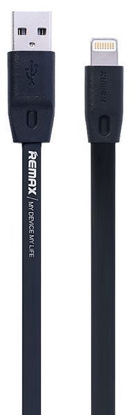 Remax Full Speed Lightning 1M Black 43974 фото Remax Full Speed Lightning 1M Black 43974 фото