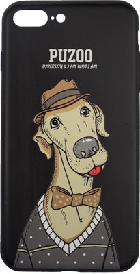 PUZOO Artdog Phone iPhone 7 Plus/8 Plus Black Bean F_58713 фото