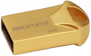 Mibrand Hawk USB 2.0 4Gb Gold 135964 фото