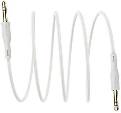 Borofone BL1 Audiolink audio AUX cable 1m White F_137579 фото