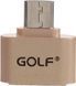 GOLF OTG-Micro adapter Gold 46179 фото 3