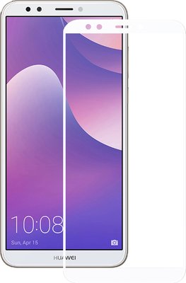Mocolo 2.5D Full Cover Tempered Glass Huawei Y7 Prime 2018 White F_73669 фото