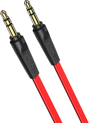 Borofone BL6 AUX audio cable 1m Red F_137574 фото
